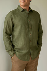 "The Label" Men's Linen Shirts